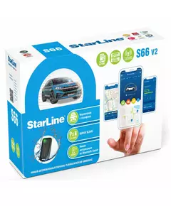 Сигнализация StarLine S66 V2 BT 2CAN+4LIN 2SIM GSM