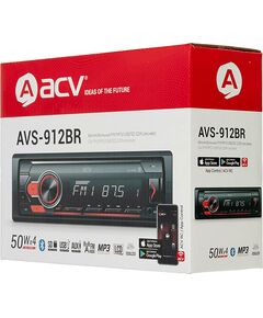 Магнитола (1din) ACV AVS-912BR