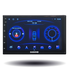 Магнитола android (2din) Basson Plus V3 (2/32GB) DSP,Carplay, 360, 4G, Assistant