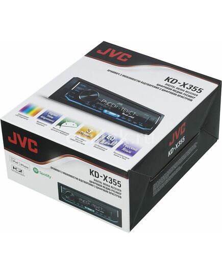 Магнитола( 1din) JVC KD-X355, изображение 3