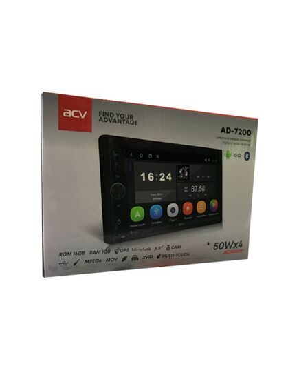 Андроид (2din) ACV AD-7200 (1/16GB)