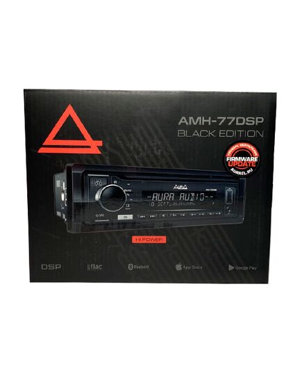 Магнитола (1din) Aura | AMH-77DSP Black edition