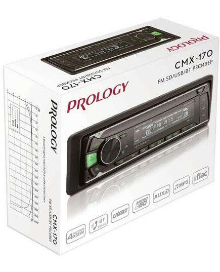 Магнитола (1din) Prology CMX-170, изображение 2