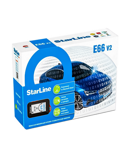 Сигнализация StarLine E66 2can+4lin ECO