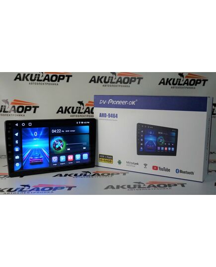 Магнитола android (9 дюймов) AHD-9464 (4+64), изображение 3