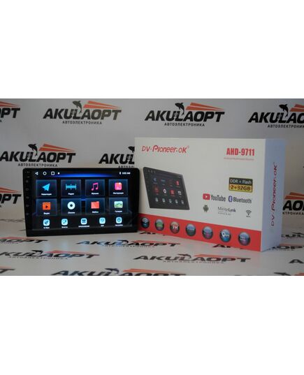 Магнитола android (9 дюймов) AHD- 9711 (2+32), изображение 4