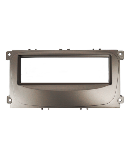 Рамка (1din) Ford Focus 2 sony, Mondeo, C-Max, S-Max, Galaxy new 07+ silver (RFO-N11S) (11-415)